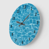 Schwimmbad Wasser Uhr (Winkel)