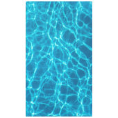 Schwimmbad Wasser. Wasser zerreißen. Sun Reflektio Tischdecke (Vorderseite)