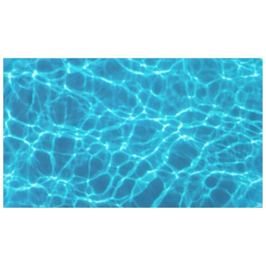 Schwimmbad Wasser. Wasser zerreißen. Sun Reflektio Tischdecke (Vorderseite (Horizontal))
