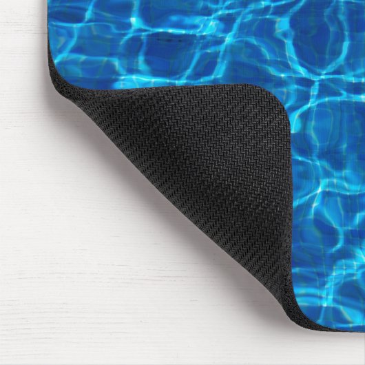 Schwimmbad Wasserrutsche Mousepad (Ecke)