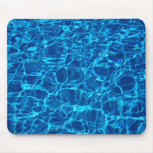 Schwimmbad Wasserrutsche Mousepad (Vorne)