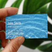Schwimmbad Water Swim Instructor Business Card Visitenkarte