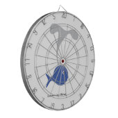 Schwimmbäder cool und einzigartig Design Dartscheibe (Vorderseite Links)