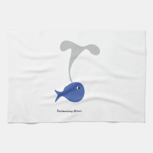 Schwimmbäder cool und einzigartig Design Geschirrtuch