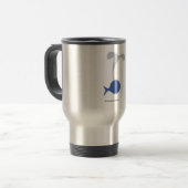 Schwimmbäder cool und einzigartig Design Reisebecher (Vorderseite Links)