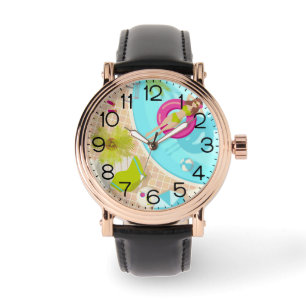 Schwimmbäder in Bikini Sommerstrand Armbanduhr