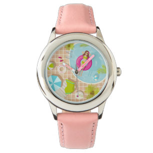 Schwimmbäder in Bikini Sommerstrand Armbanduhr