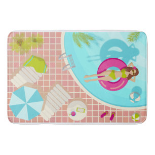 Schwimmbäder in Bikini Sommerstrand Badematte