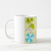 Schwimmbäder in Bikini Sommerstrand Kaffeetasse (Links)