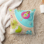 Schwimmbäder in Bikini Sommerstrand Kissen (Decke)