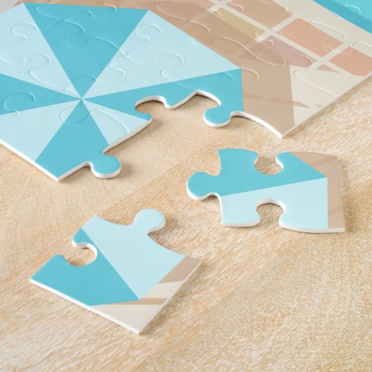 Schwimmbäder in Bikini Sommerstrand Puzzle (Seite)