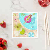 Schwimmbäder in Bikini Sommerstrand Serviette (Beispiel)