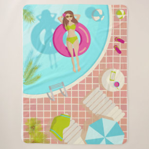Schwimmbäder in Bikini Sommerstrand Sherpadecke