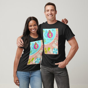 Schwimmbäder in Bikini Sommerstrand T - Shirt