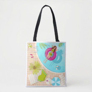 Schwimmbäder in Bikini Sommerstrand Tasche