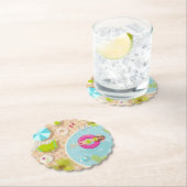 Schwimmbäder in Bikini Sommerstrand Untersetzer (Vor Ort)