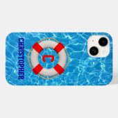 Schwimmbäder LIfesaver Case-Mate iPhone Hülle (Rückseite (Horizontal))