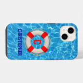 Schwimmbäder LIfesaver iPhone Hülle (Rückseite (Horizontal))