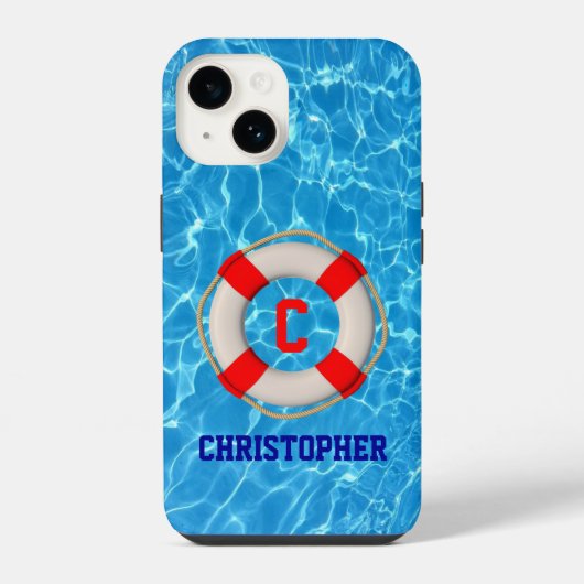 Schwimmbäder LIfesaver iPhone Hülle (Rückseite)