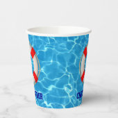 Schwimmbäder LIfesaver Pappbecher (Links)