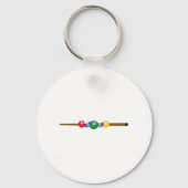 Schwimmbadkrue und -grenze schlüsselanhänger (Vorderseite)