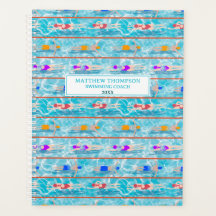 Schwimmbadschwimmbäder Team Coach