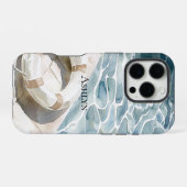 Schwimmbadseite iPhone Hülle (Rückseite (Horizontal))