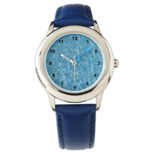 Schwimmbadüberwachung aus rostfreiem Stahl Armbanduhr