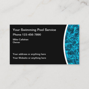 Schwimmbadwasserservice Visitenkarte