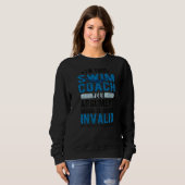 Schwimmbahn Sweatshirt (Vorne ganz)