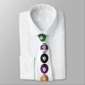 Schwimmbälle: Billard: Necktie / Krawatte (Gebunden)