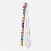 Schwimmbälle: Billard: Necktie / Krawatte (Rückseite)