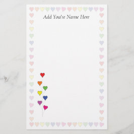 Schwimmballon hört stationär briefpapier