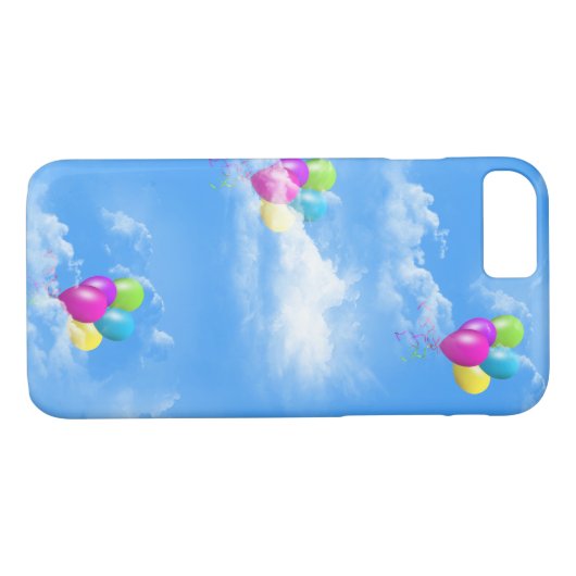 Schwimmballons Case-Mate iPhone Hülle (Rückseite (Horizontal))