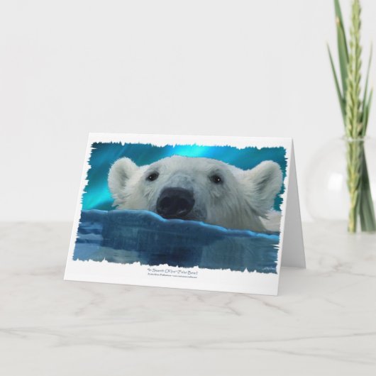 SCHWIMMBAR FEIERTAGSKARTE (Vorderseite)