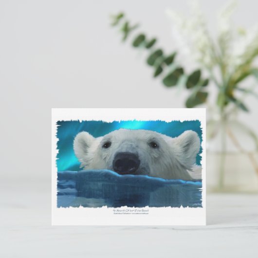 SCHWIMMBAR POSTKARTE (Stehend Vorderseite)