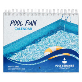 Schwimmbecken | Firmenkalender für Pool Services Kalender