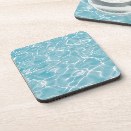 Schwimmbecken Getränkeuntersetzer (Linke Seite)