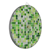 Schwimmbecken, grüne Mosaikfliesen, geometrisches  Dartscheibe (Vorderseite Links)