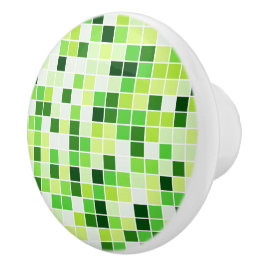 Schwimmbecken, grüne Mosaikfliesen, geometrisches  Keramikknauf