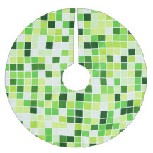 Schwimmbecken, grüne Mosaikfliesen, geometrisches 