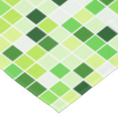 Schwimmbecken, grüne Mosaikfliesen, geometrisches  Tischdecke (Schrägansicht)
