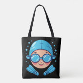 Schwimmbegeisterte Nachmittagsaktivitäten-Club Tasche (Rückseite)