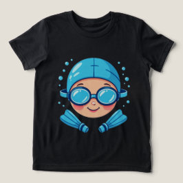 Schwimmbegeisterte Nachmittagsaktivitäten-Club Tri-Blend Shirt