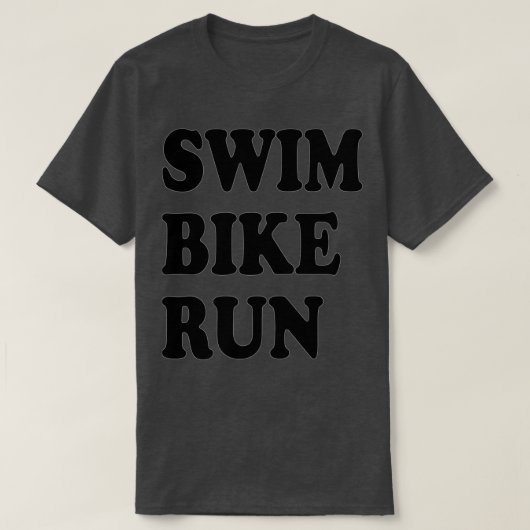 SCHWIMMBIKE RUN 26 T-Shirt (Design vorne)