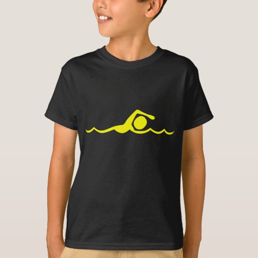 Schwimmbild: Gelb T-Shirt (Vorderseite)