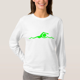 Schwimmbild: Grün T-Shirt