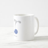 Schwimmbläschen Kaffeetasse (VorderseiteRechts)