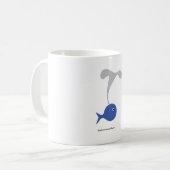 Schwimmbläschen Kaffeetasse (Vorderseite Links)