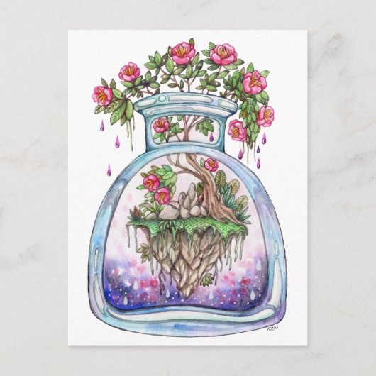 Schwimmblase Postkarte (Vorderseite)